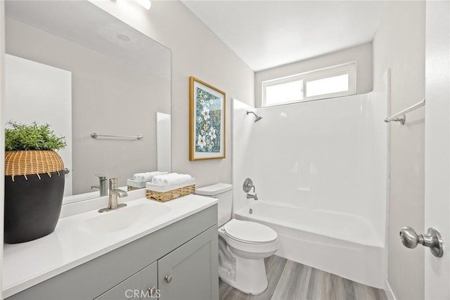 931 W Duarte Rd Unit 6, Arcadia, CA 91007 - full bath with wood finished floors, vanity, and shower / bathtub combination