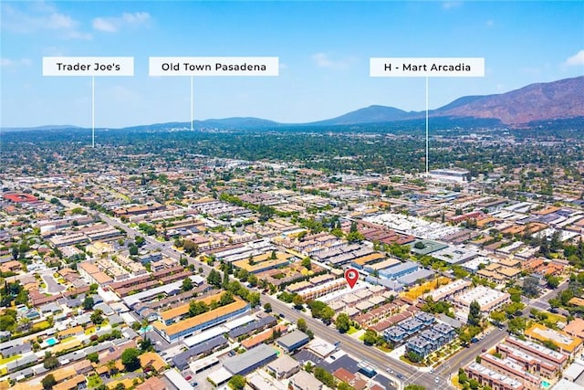 931 W Duarte Rd Unit 6, Arcadia, CA 91007 - aerial view of mountains