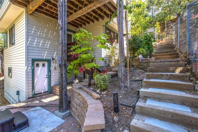 30421 Live Oak Dr, Running Springs, CA 92382 - doorway to property