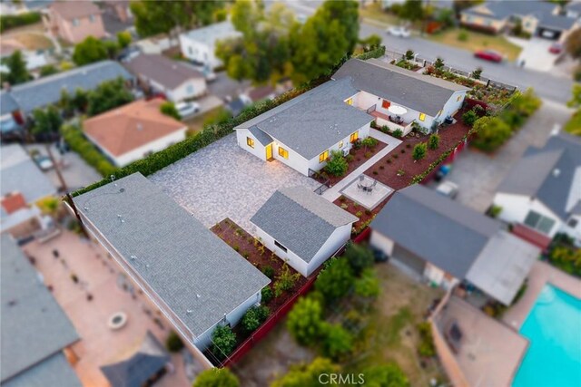 10210 Green St Unit 10210B, Temple City, CA 91780 - aerial perspective of suburban area with a pool area
