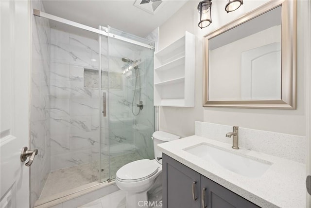 10210 Green St Unit 10210B, Temple City, CA 91780 - bathroom with vanity and a marble finish shower