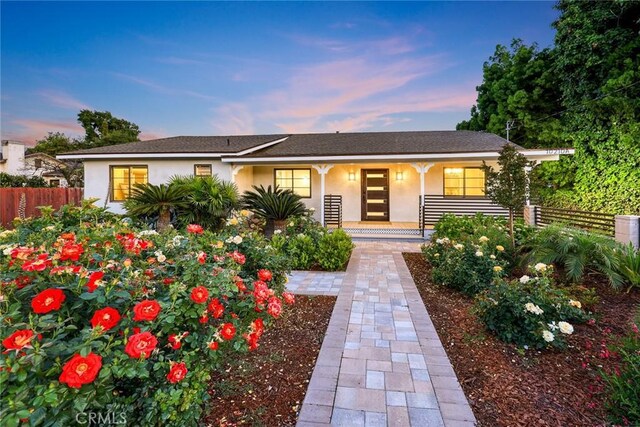 10210 Green St Unit 10210B, Temple City, CA 91780 - view of front facade with stucco siding and a porch