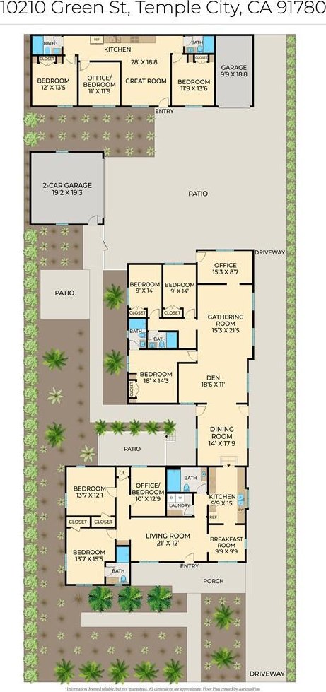 10210 Green St Unit 10210B, Temple City, CA 91780 - view of home floor plan