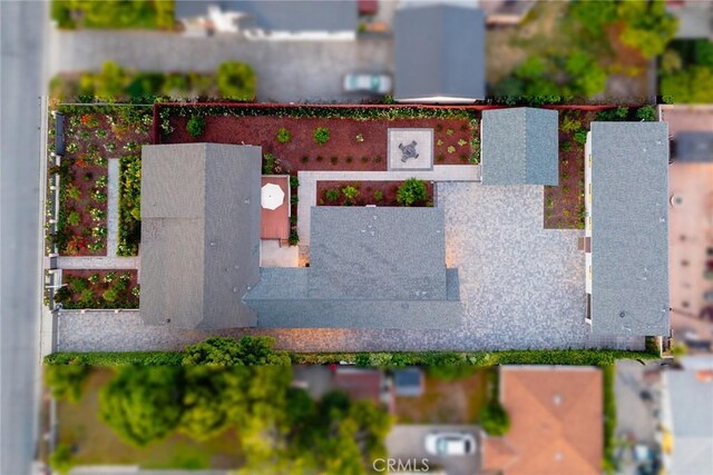 10210 Green St Unit 10210B, Temple City, CA 91780 - aerial view of property and surrounding area featuring property boundaries highlighted