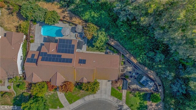 770 Warbler Ct, Merced, CA 95340 - bird's eye view of a pool