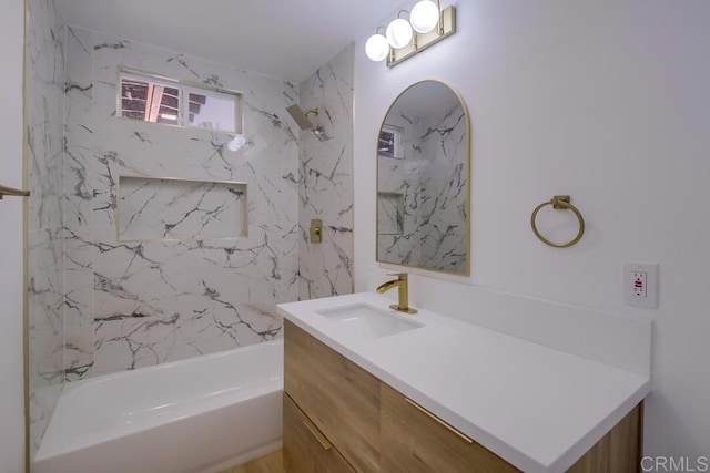 5610 Streamview Dr, San Diego, CA 92105 - full bath with vanity and shower / washtub combination