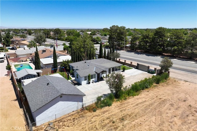 42545 30th St W, Lancaster, CA 93536 - aerial perspective of suburban area