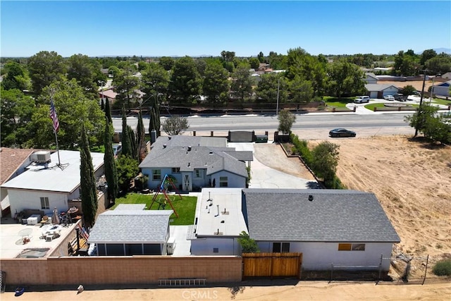 42545 30th St W, Lancaster, CA 93536 - aerial view of property and surrounding area