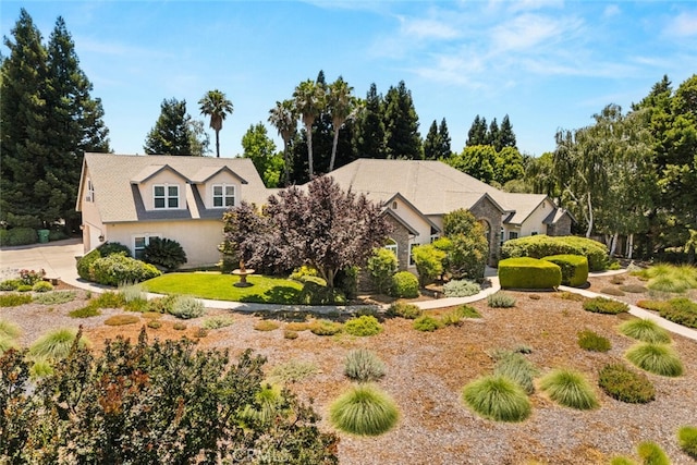 13962 Lindbergh Cir, Chico, CA 95973 - view of front of home featuring stucco siding and concrete driveway