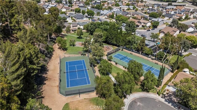 21643 Masterson Ct, Saugus, CA 91350 - aerial overview of property's location featuring nearby suburban area