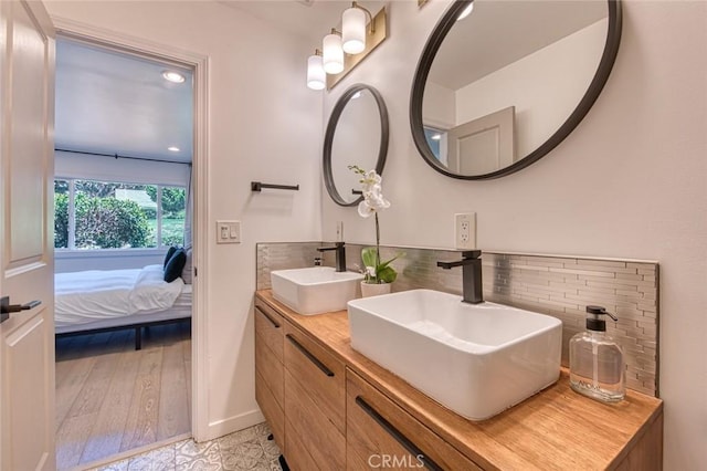 2008 Baja, Newport Beach, CA 92660 - full bathroom with double vanity and ensuite bath