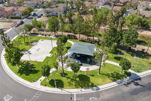 870 Clover Ln, Corona, CA 92878 - aerial view of property's location with nearby suburban area