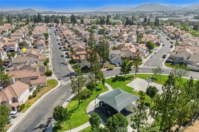 870 Clover Ln, Corona, CA 92878 - aerial view of property's location with nearby suburban area