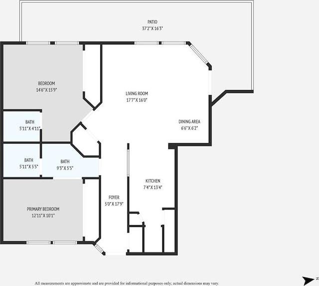 1739 E Broadway Unit 6, Long Beach, CA 90802 - view of room layout