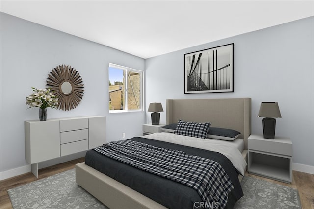 1745 Neil Armstrong St Unit 206, Montebello, CA 90640 - bedroom with wood finished floors