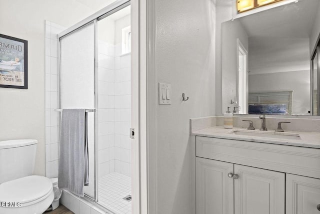 3151 W Hemlock St, Oxnard, CA 93035 - full bath with vanity and a shower stall