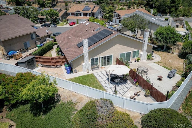 7083 Deerhurst Ct, San Diego, CA 92139 - aerial perspective of suburban area
