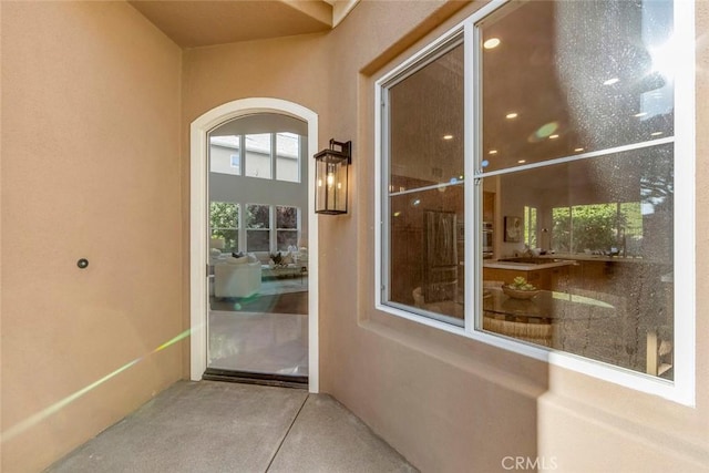 14 Pavona, Newport Coast, CA 92657 - entrance to property with stucco siding