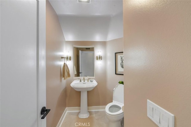 14 Pavona, Newport Coast, CA 92657 - half bathroom featuring toilet and baseboards
