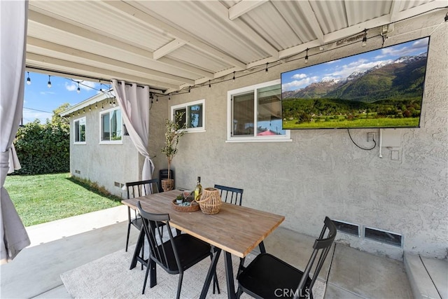 330 Glenshaw Dr, La Puente, CA 91744 - view of patio with outdoor dining area