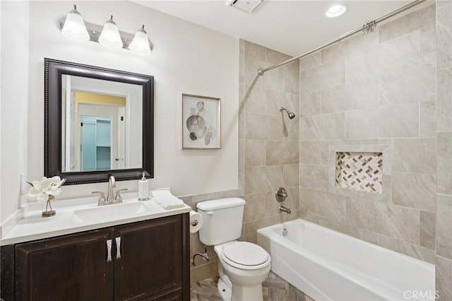 1846 Rosebrook Ln, Rosemead, CA 91770 - bathroom with washtub / shower combination and vanity