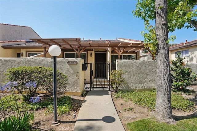 1846 Rosebrook Ln, Rosemead, CA 91770 - view of front of property with a gate and stucco siding