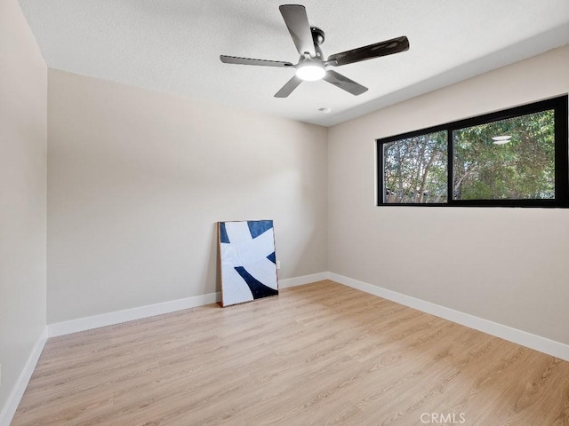 971 N Clifford Ave, Rialto, CA 92376 - unfurnished room with light wood-type flooring and ceiling fan