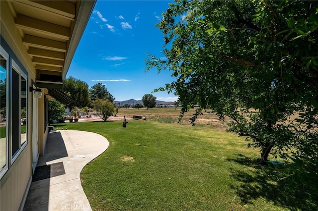 26409 Brandywine Ct, Menifee, CA 92586 - view of green lawn with a mountain view