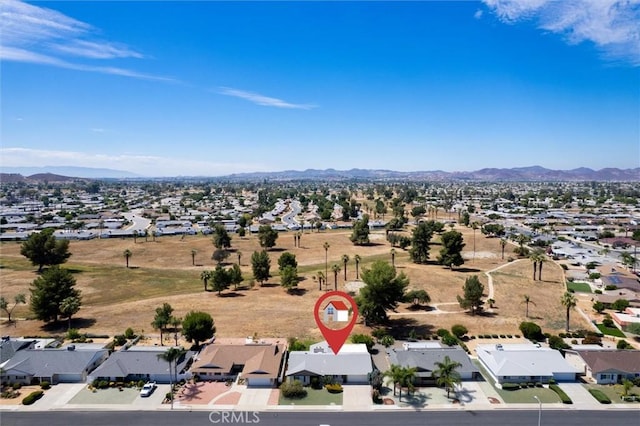 26409 Brandywine Ct, Menifee, CA 92586 - aerial perspective of suburban area with a mountainous background