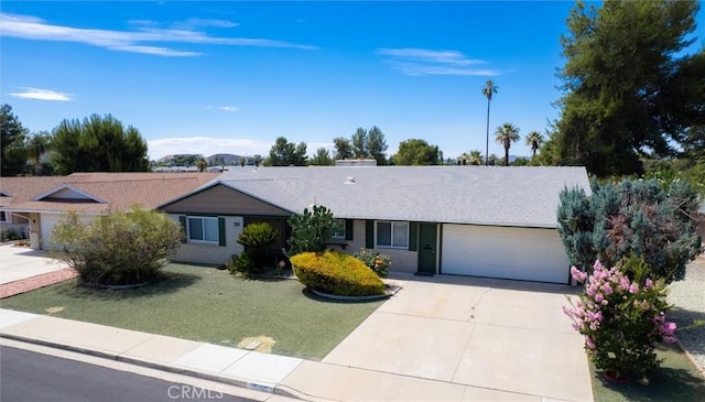 26409 Brandywine Ct, Menifee, CA 92586 - single story home with an attached garage and concrete driveway