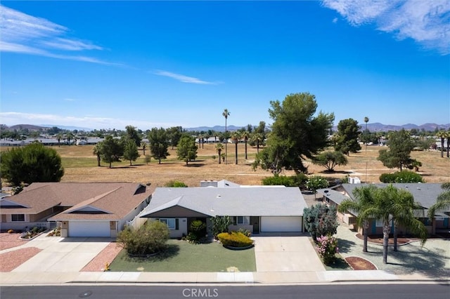 26409 Brandywine Ct, Menifee, CA 92586 - aerial view of property and surrounding area with a mountainous background