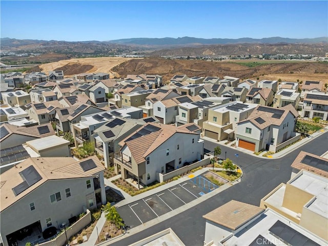 27717 Knoll View Pl, Valencia, CA 91381 - aerial perspective of suburban area featuring mountains