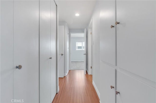22913 Nadine Cir Unit A, Torrance, CA 90505 - hall with light wood-style floors and recessed lighting