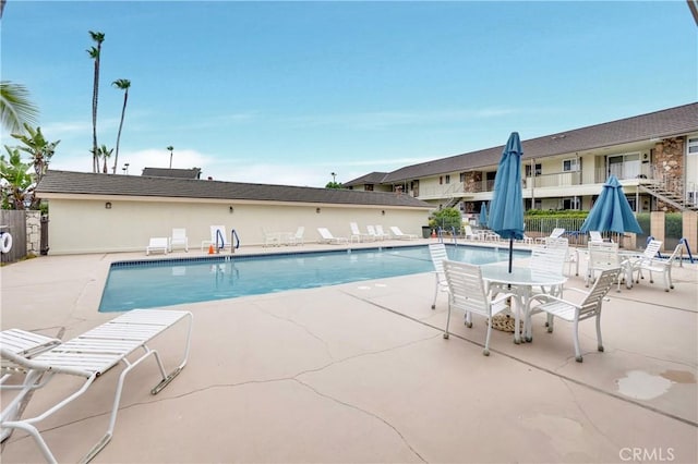 22913 Nadine Cir Unit A, Torrance, CA 90505 - community pool featuring a patio area