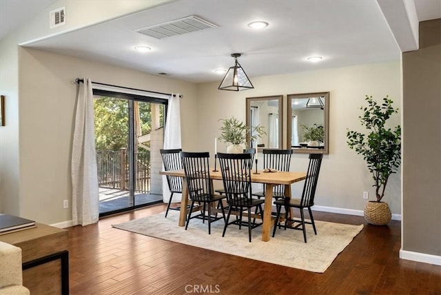 553 Well Rd, Templeton, CA 93465 - dining area with wood finished floors and recessed lighting