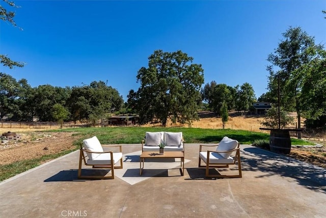553 Well Rd, Templeton, CA 93465 - view of patio / terrace featuring an outdoor hangout area