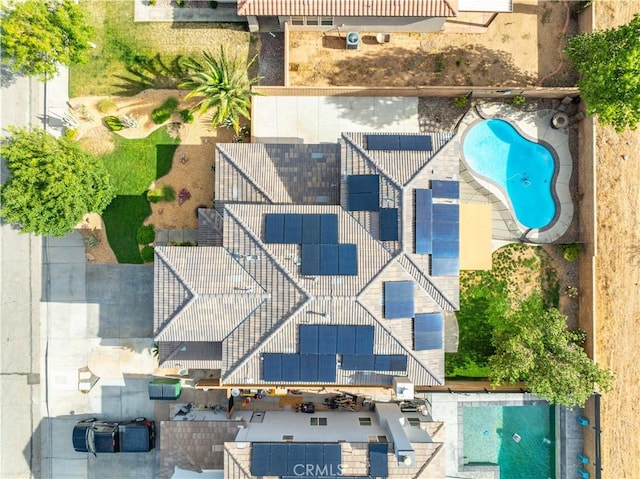 43145 62nd St W, Lancaster, CA 93536 - bird's eye view of a pool