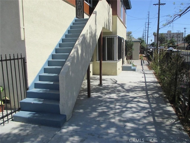 342346 W Palm St, Compton, CA 90220 - view of patio / terrace featuring stairway