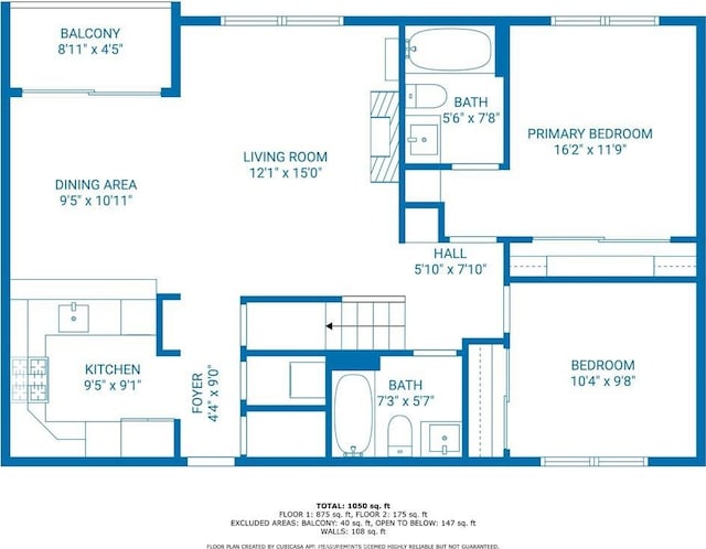 1237 E 6th St Unit 306, Long Beach, CA 90802 - view of floor plan / room layout