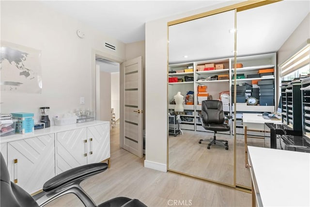 9436 Via Monique, Burbank, CA 91504 - office area featuring light wood-style flooring
