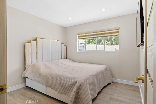9436 Via Monique, Burbank, CA 91504 - bedroom with wood finished floors and recessed lighting