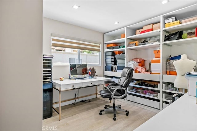 9436 Via Monique, Burbank, CA 91504 - office with light wood finished floors and recessed lighting