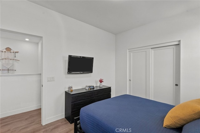 12062 Turnleaf Ave, Whittier, CA 90602 - bedroom with wood finished floors and a closet