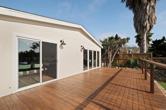 835 Cathy Ln, Cardiff By The Sea, CA 92007 - view of wooden terrace