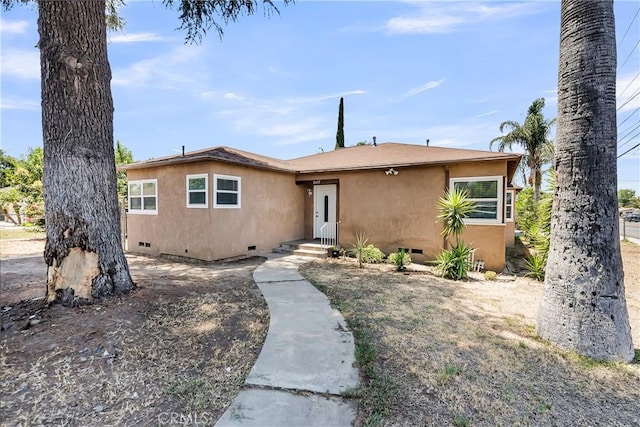 6017 Brockton Ave, Riverside, CA 92506 - bungalow-style home with crawl space and stucco siding
