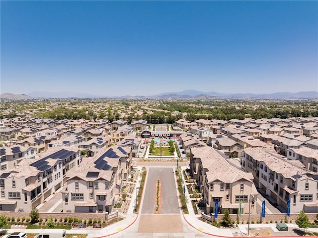 40497 Melrose Dr, Temecula, CA 92591 - aerial perspective of suburban area featuring mountains