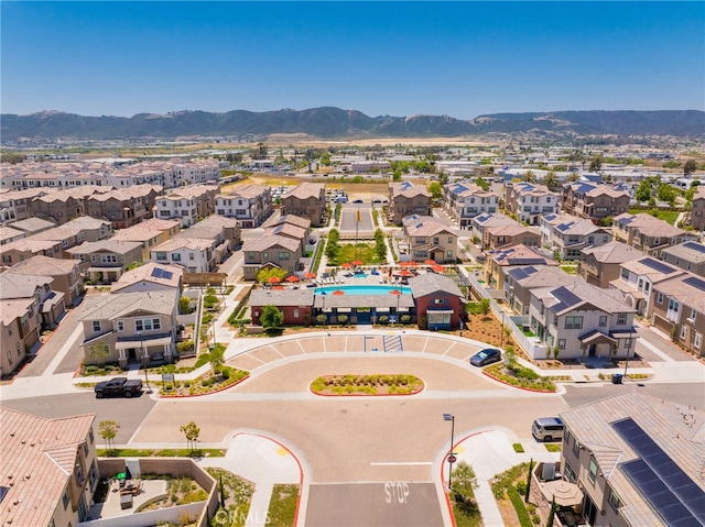 40497 Melrose Dr, Temecula, CA 92591 - aerial perspective of suburban area with a mountainous background