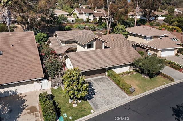 7543 E Twinleaf Trl, Orange, CA 92869 - aerial view of residential area