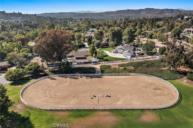 7543 E Twinleaf Trl, Orange, CA 92869 - aerial view of mountains