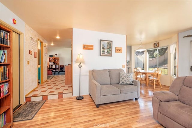 12356 Thistle Dr, Rancho Cucamonga, CA 91739 - living area with light wood-type flooring